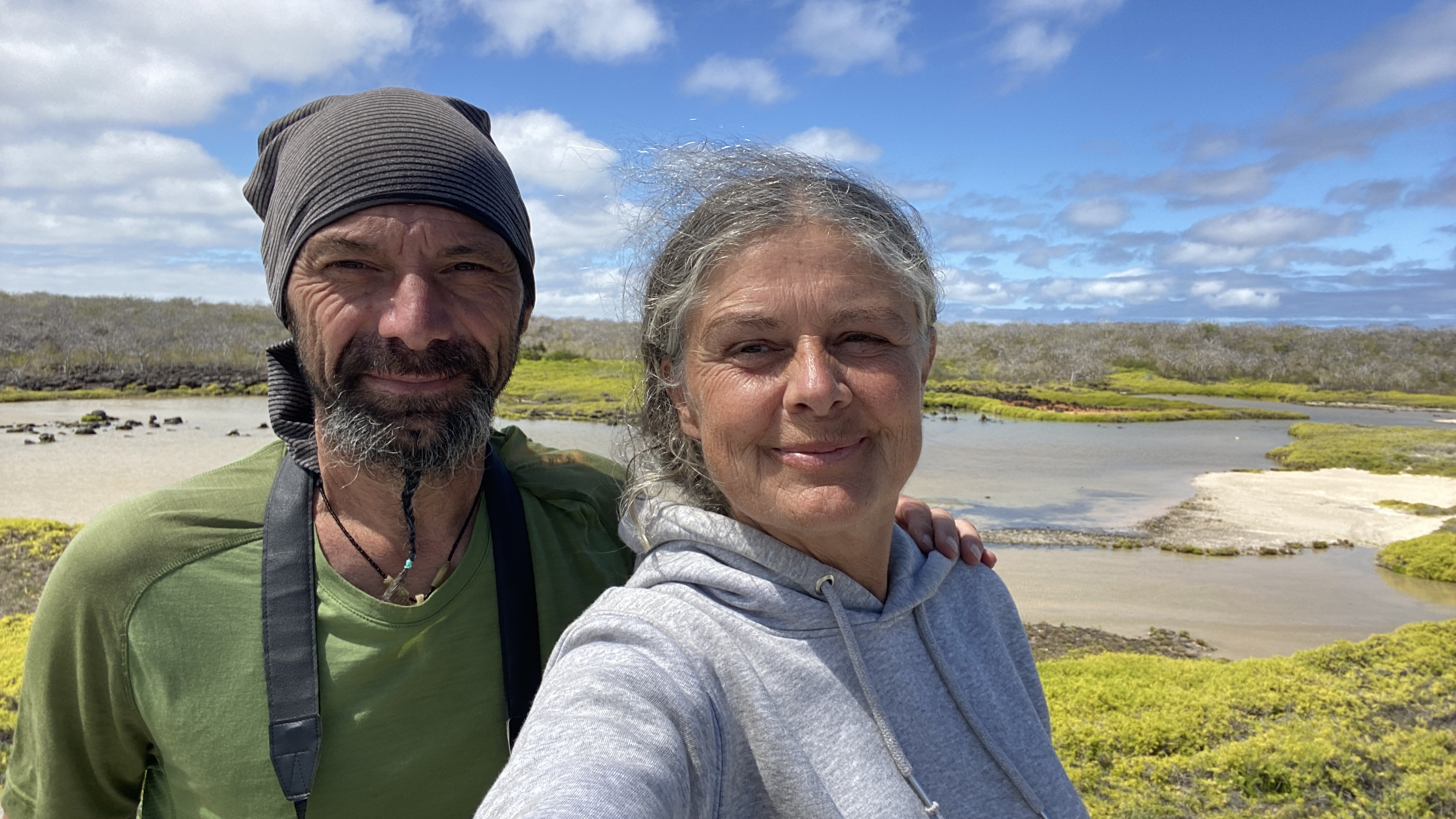 Isa et Manu à Yellowstone